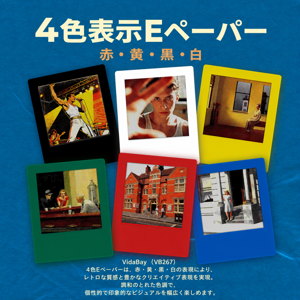 VidaBay Snap ブルー 暮らしに飾るフォトディスプレイ [color:blue]