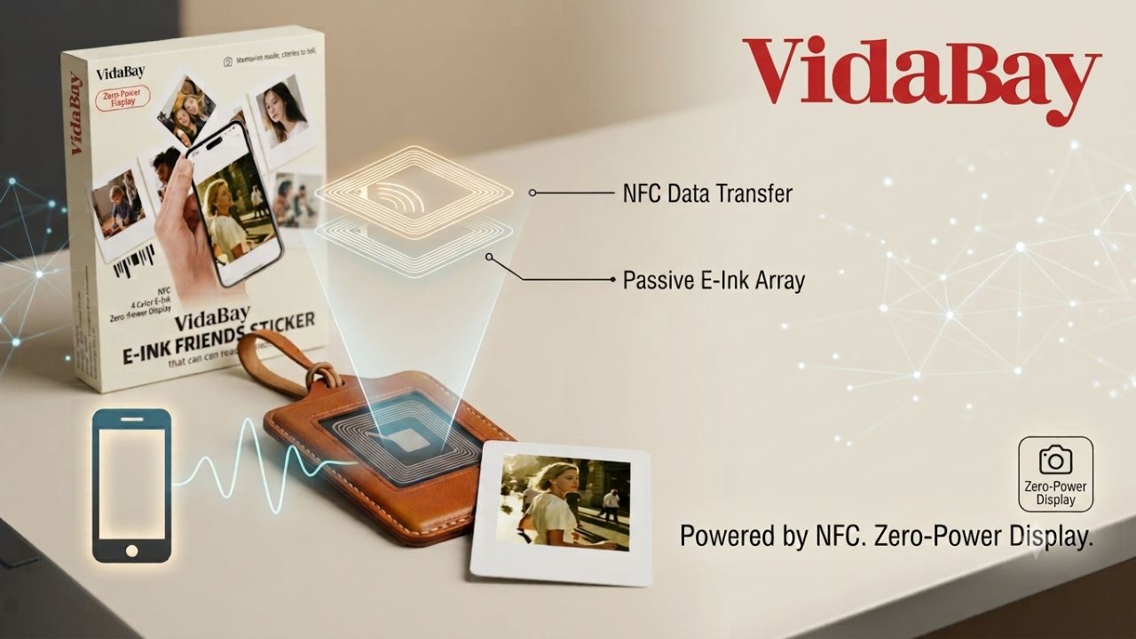 How NFC-Powered E-Ink Displays Work (No Battery Explained)